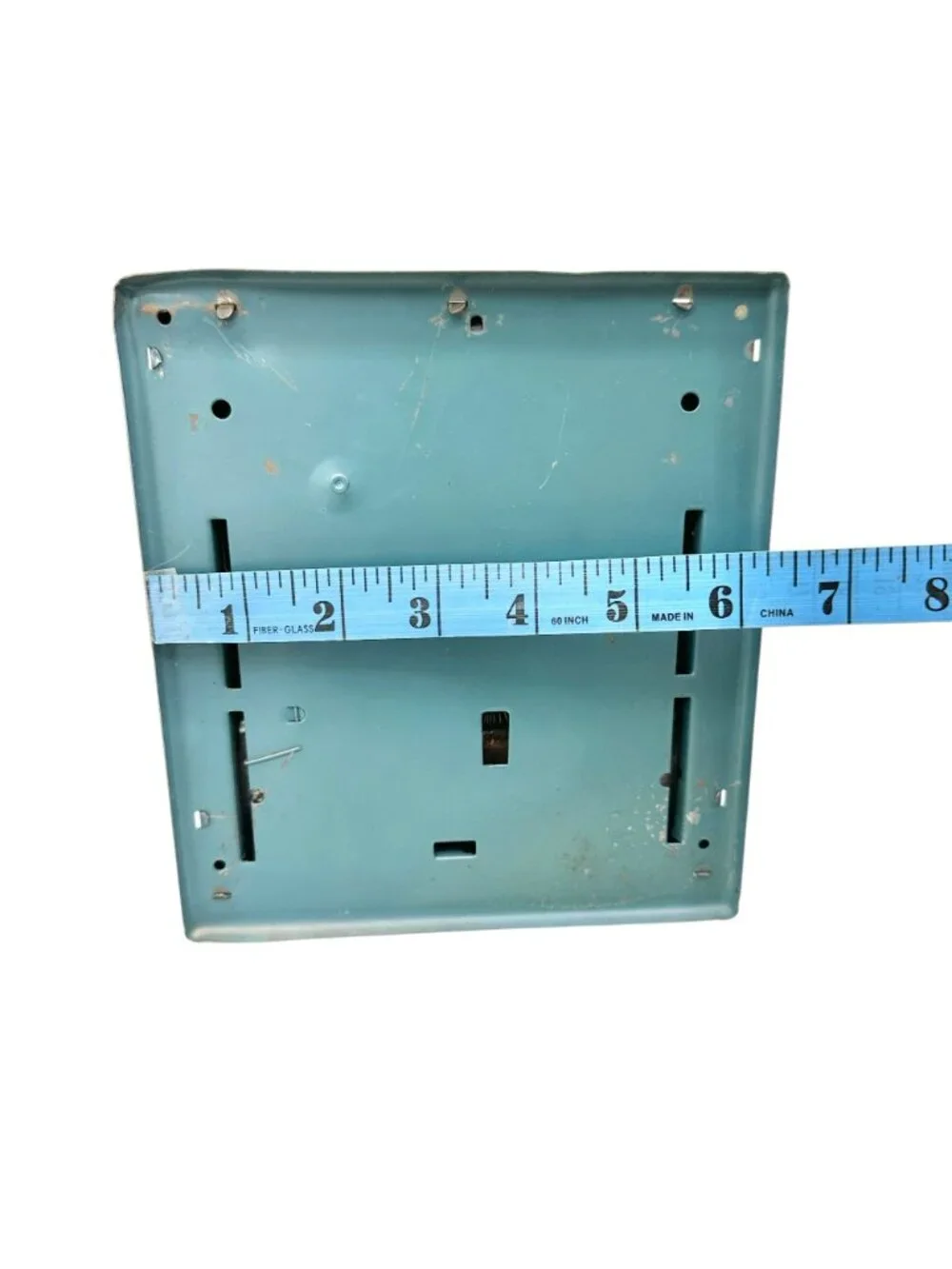 Vintage Metal Toy Ca$h Register With Functional Buttons and Drawer Blue 7